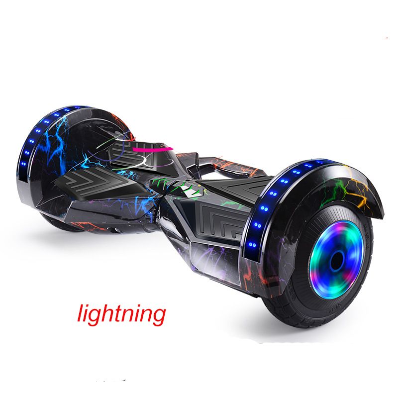 Order Best Smart Hoverboard Off-Road Self-Balancing Electric Scooter with Bluetooth Music and LED Lights