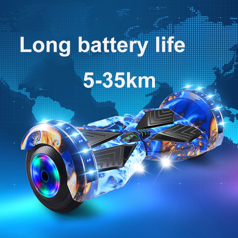 Order Best Smart Hoverboard Off-Road Self-Balancing Electric Scooter with Bluetooth Music and LED Lights