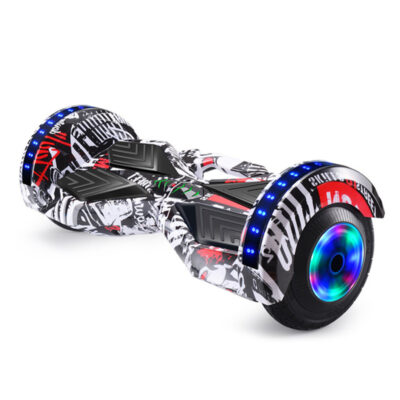Hot Selling Electric Hoverboard with LED Lights Features & Built-in Bluetooth Speakers for Music, with  Vibrant  Style and Safety.