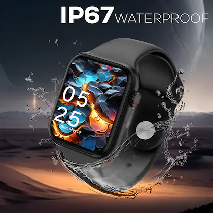 Series 10 T500 Ultimate Wireless Charging Smart Watch Fitness Tracker, Heart Rate Monitoring, Sleep Analysis, Notifications Stysign