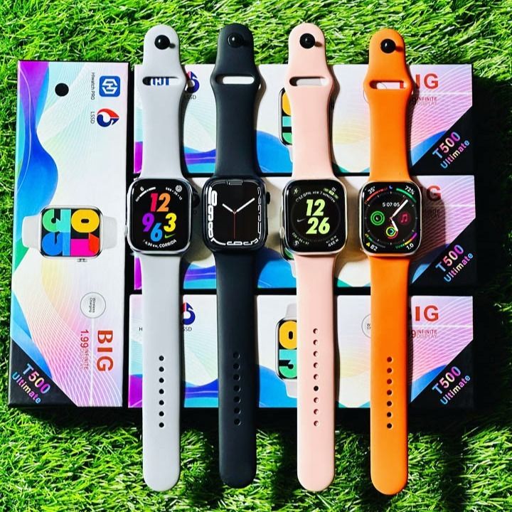 Series 10 T500 Ultimate Wireless Charging Smart Watch Fitness Tracker, Heart Rate Monitoring, Sleep Analysis, Notifications Stysign