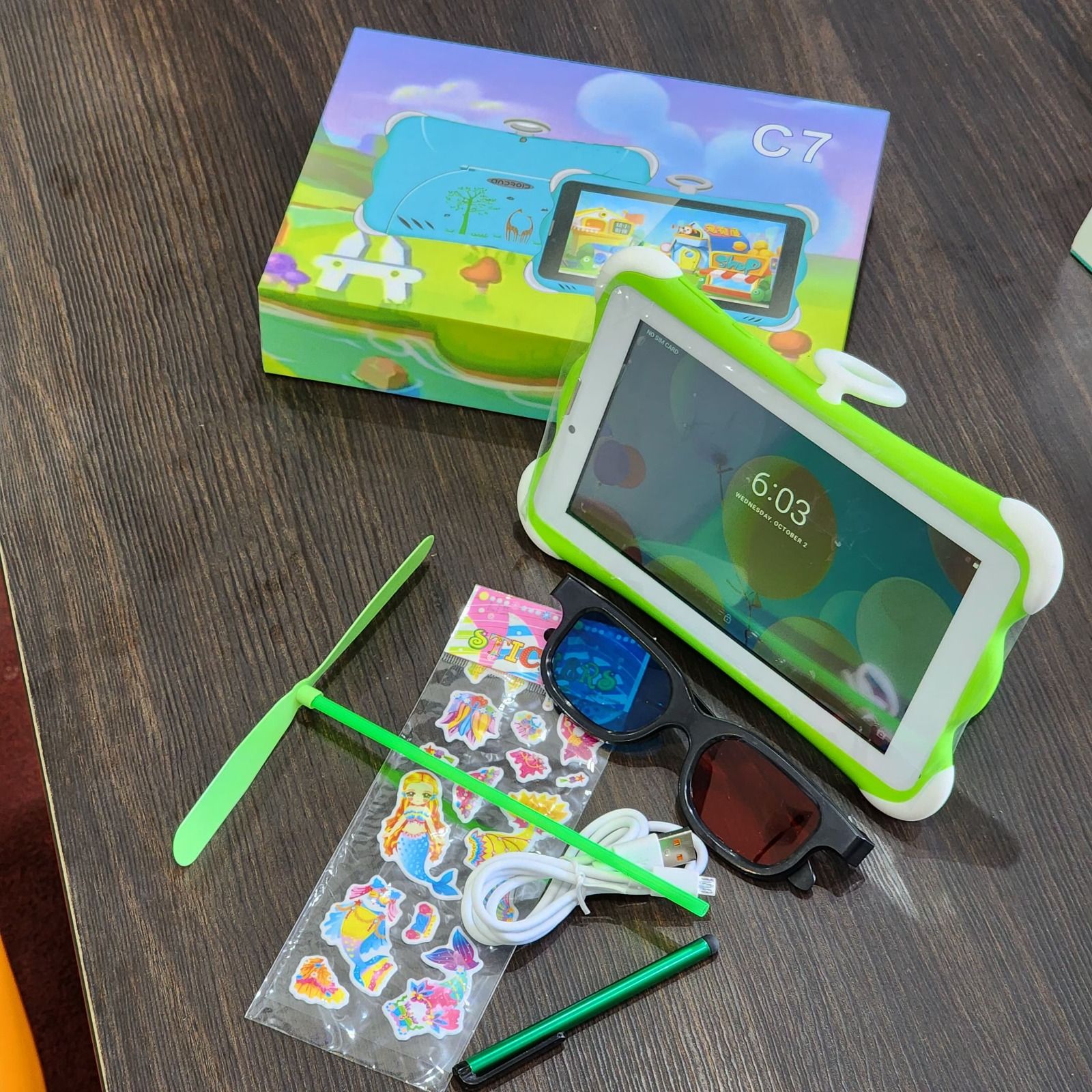 Best Big Memory Educational Kids Android Tablet 12GB/256GB Dual SIM Card 5G Con PC Tablet