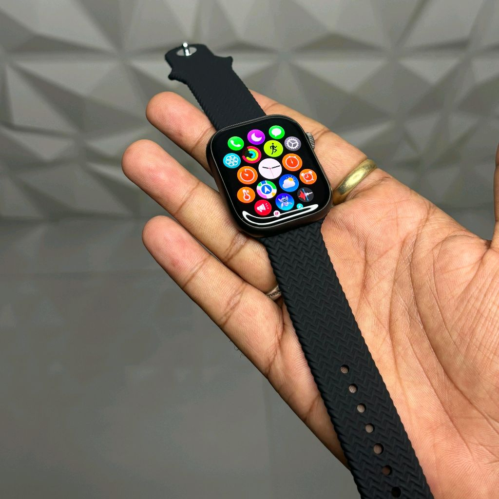 2025 Newest Series 10, Hk10 pro max 2.02 Amoled Smartwatch Support Wireless Earphones,Fitness Tracking, Bluetooth Calls.