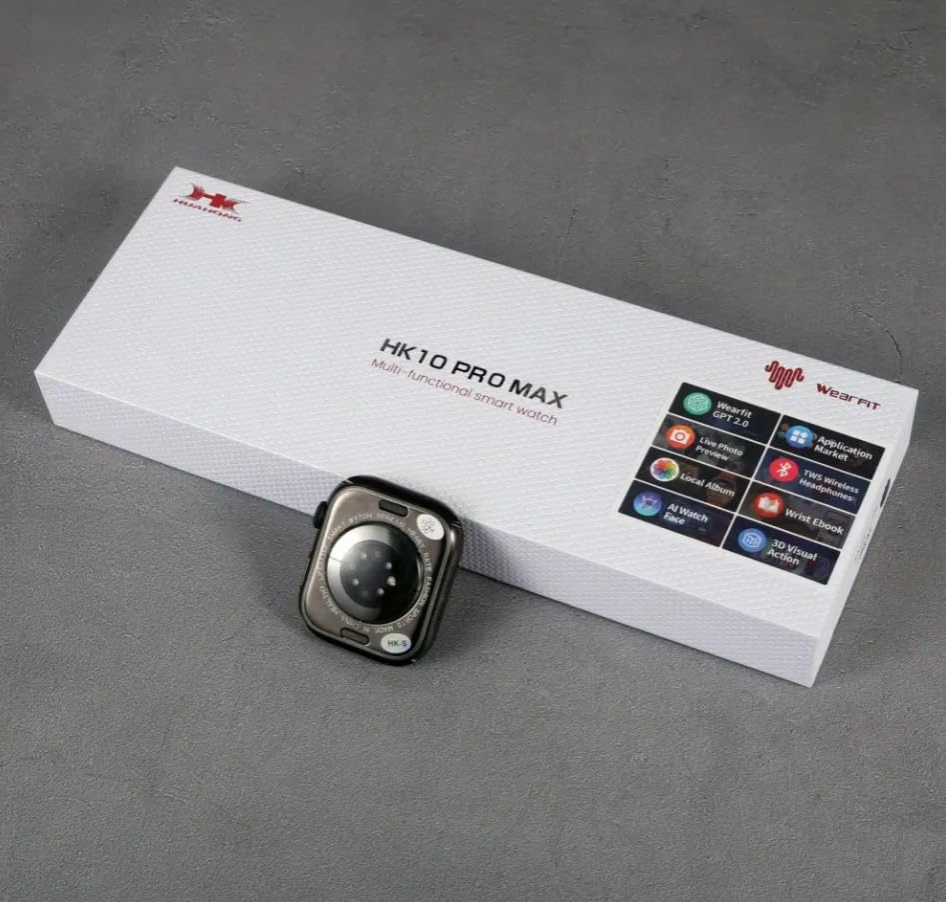 2025 Newest Series 10, Hk10 pro max 2.02 Amoled Smartwatch Support Wireless Earphones,Fitness Tracking, Bluetooth Calls.