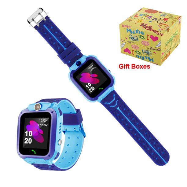 New Q12 Kids Smart Watch Location Tracker Anti-lost SOS Waterproof With 2G Network, SIM Card Slot, Smart Call Bracelet.