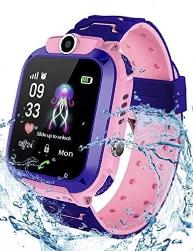 New Q12 Kids Smart Watch Location Tracker Anti-lost SOS Waterproof With 2G Network, SIM Card Slot, Smart Call Bracelet.