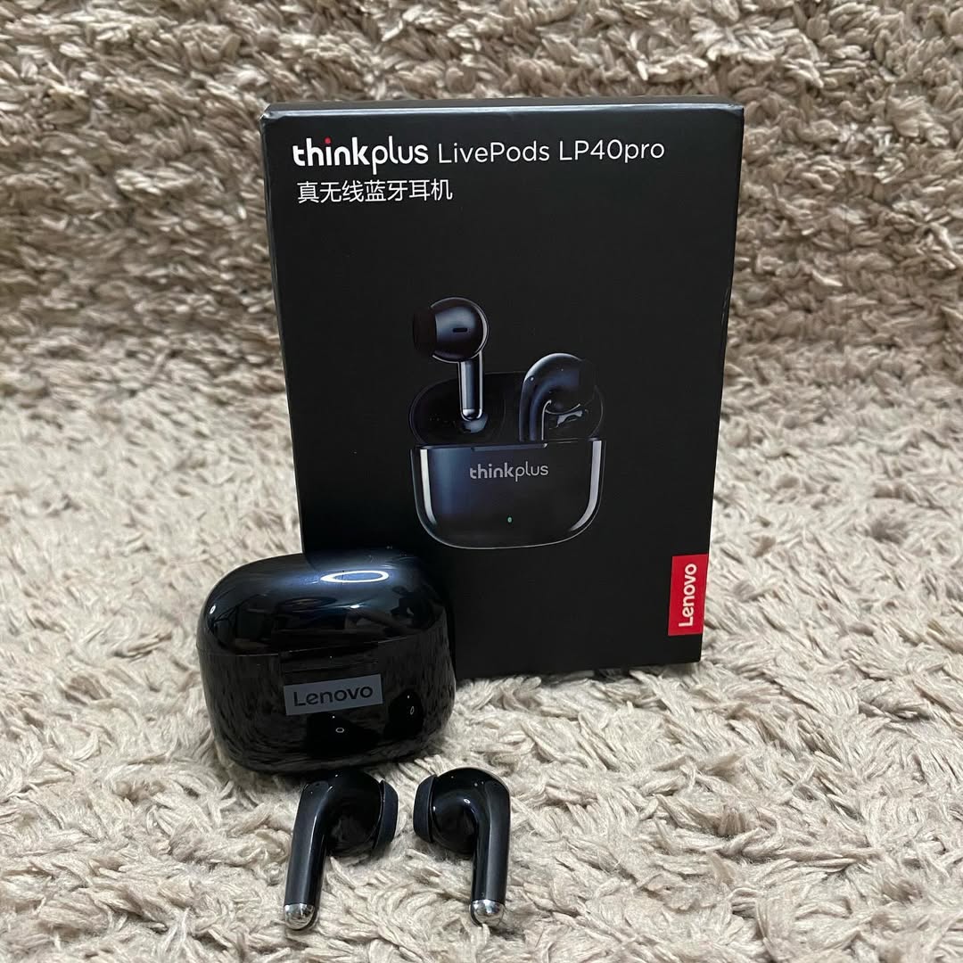 Buy Now The New Lenovo Thinkplus LivePods LP40 Pro Waterproof, Noise Cancelling Earbuds