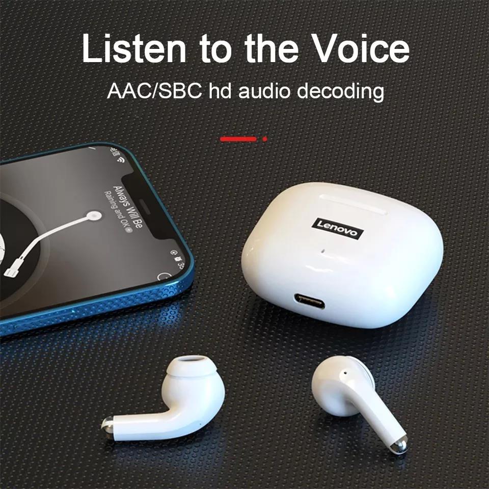 Buy Now The New Lenovo Thinkplus LivePods LP40 Pro Waterproof, Noise Cancelling Earbuds