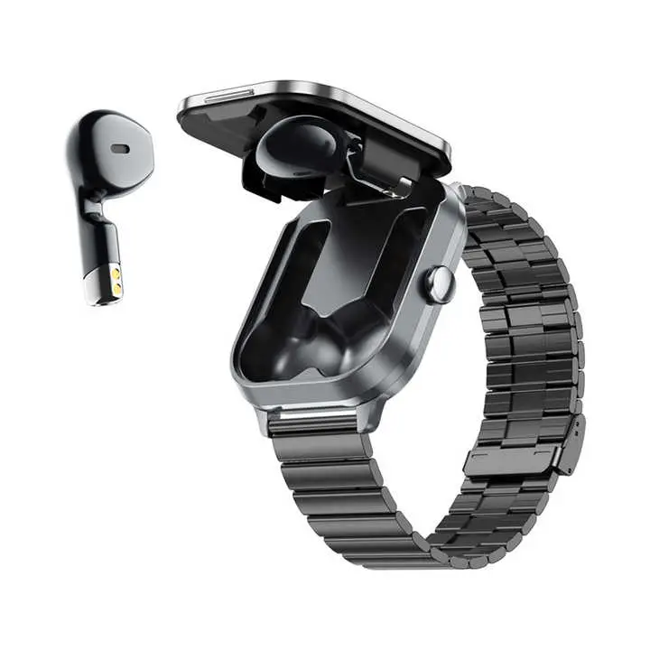 D8 2 In 1 Smartwatch With Earbuds, Smart Watch Health Management, Heart Rate, Blood Pressure Measurement, Blood Oxygen, Sleep Monitoring