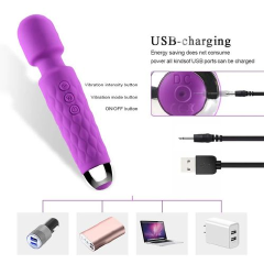 Rechargeable Magic Wand JoyPark Vibrator – Powerful, Waterproof, and Portable Massage Wand