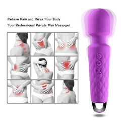 Rechargeable Magic Wand JoyPark Vibrator – Powerful, Waterproof, and Portable Massage Wand