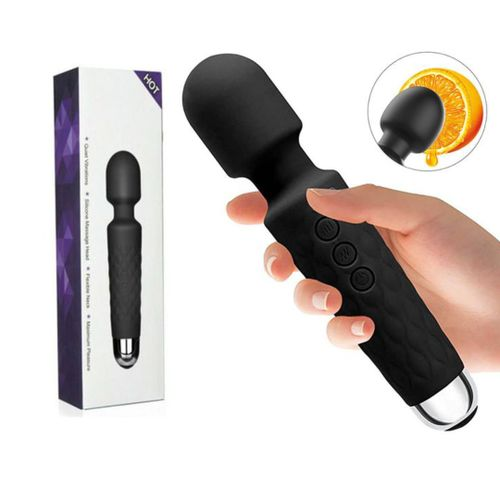Rechargeable Magic Wand JoyPark Vibrator – Powerful, Waterproof, and Portable Massage Wand
