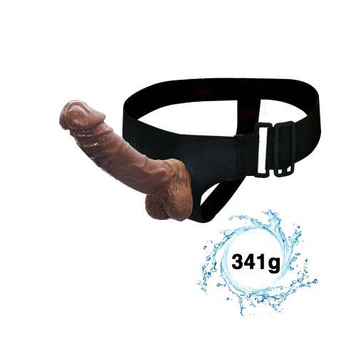 21CM Brown Flesh Strap-On Stimulator – Realistic Design for Enhanced Sensation Securel Fits Most Body Types With Natural Feel for Comfort