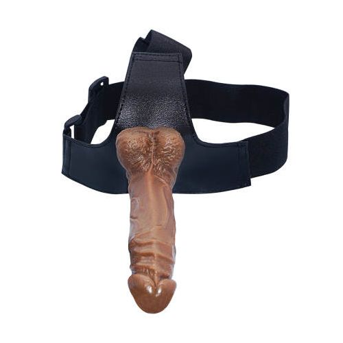 21CM Brown Flesh Strap-On Stimulator – Realistic Design for Enhanced Sensation Securel Fits Most Body Types With Natural Feel for Comfort - image 2