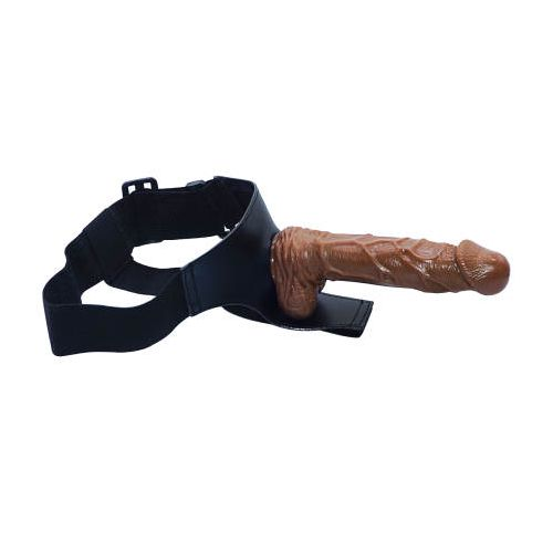 21CM Brown Flesh Strap-On Stimulator – Realistic Design for Enhanced Sensation Securel Fits Most Body Types With Natural Feel for Comfort - image 3