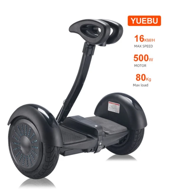 Latest XM-10 Inch Self-Balancing Hoverboard with Handle, Bluetooth Music and LED Lights