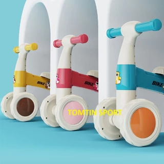 Hot Selling 1007, 4 Wheels Sliding Toddler Bicycle With No Pedal For Kids Balance Bike Toy