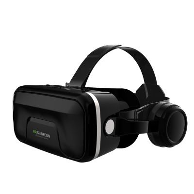 VR shinecon Headset 3D Virtual Reality Glasses for Movie Video Games VR for iPhone Android