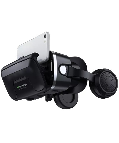 VR shinecon Headset 3D Virtual Reality Glasses for Movie Video Games VR for iPhone Android