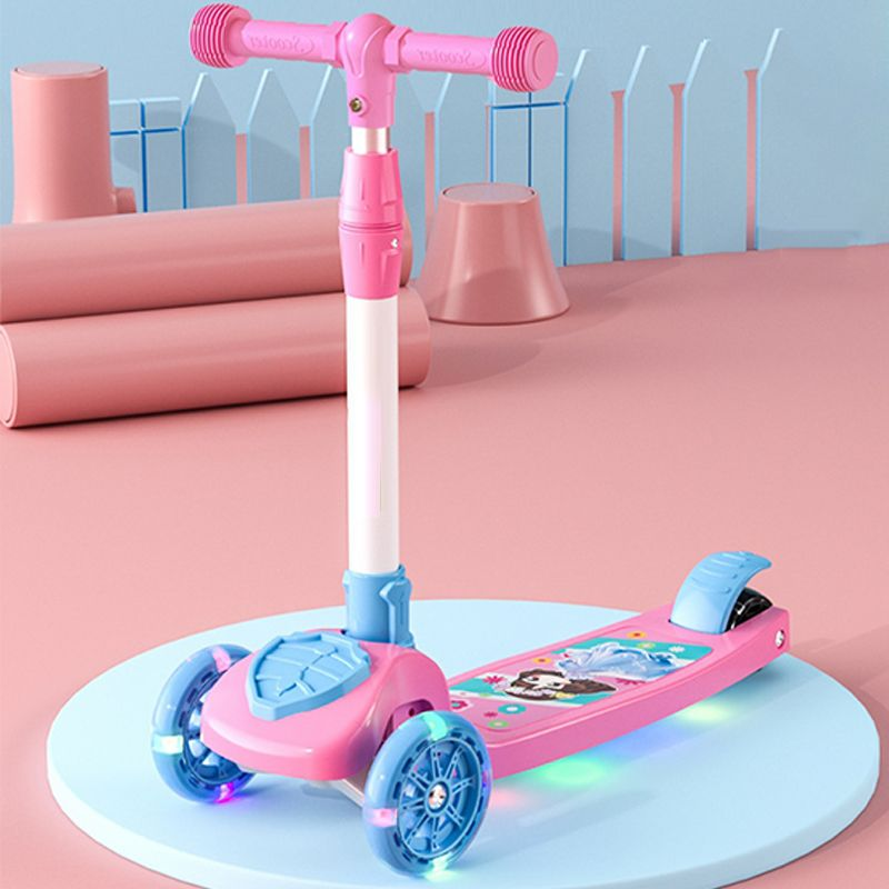 High Quality L560 Adjustable Metal Ride-On Scooter Foldable Design with LED Lights and Music