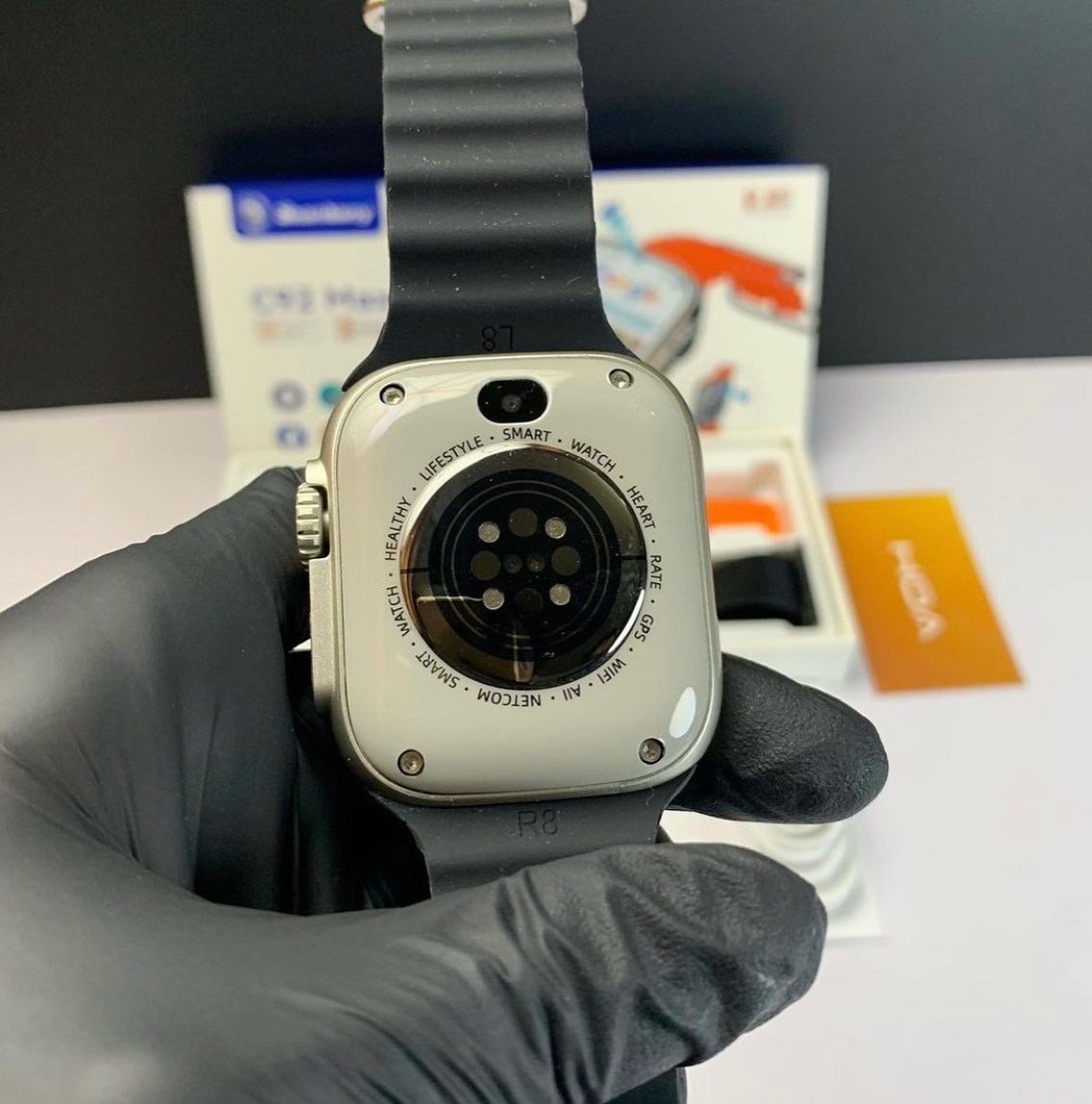 2025 C92 Max SmartBarry  4G Android Amoled Smart Watch Amoled 2.2 inch Display 4GB RAM  64GB ROM, 4G/5G Sim Slot, Camera, Play Store Apps