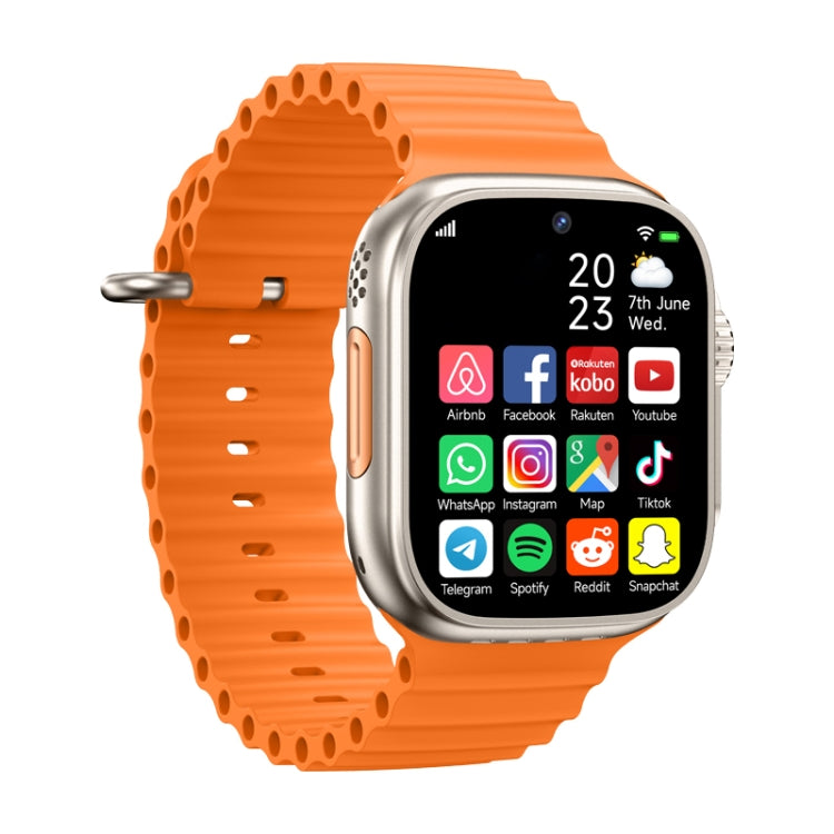 C92 Ultra Rotating Camera 4G Android Amoled Smart Watch Amoled 2.2 inch Display 4GB RAM  64GB ROM, 4G/5G Sim Slot, Camera, Play Store Apps