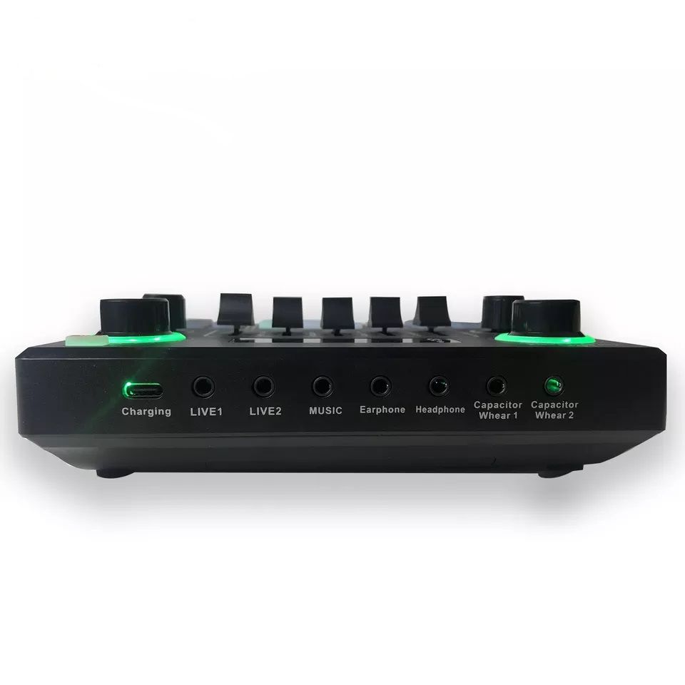 GAX-V9 Excellent Quality of Voice and Music Professional for Live Broadcast Mic Sound Card