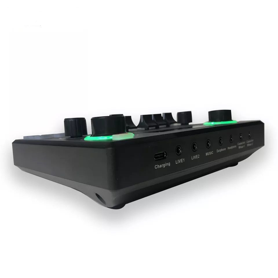 GAX-V9 Excellent Quality of Voice and Music Professional for Live Broadcast Mic Sound Card