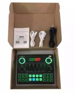 GAX-V9 Excellent Quality of Voice and Music Professional for Live Broadcast Mic Sound Card