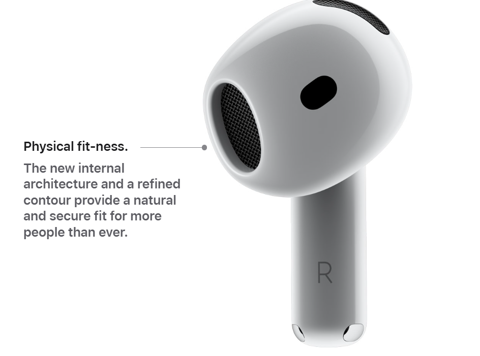 Apple AirPods Pro 4 – Wireless Bluetooth Earbuds with ANC, Spatial Audio, Long Battery Life & MagSafe Charging Case