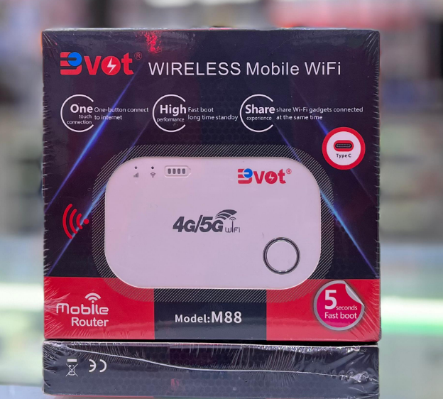 BVOT M88 4G/5G Wireless Mobile WiFi Router – Portable High-Speed Hotspot