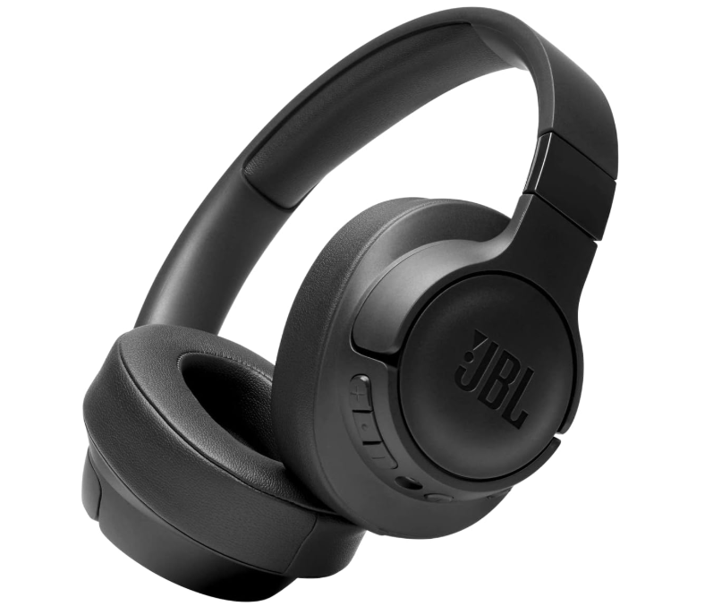 JBL Tune 760BT Wireless Over-Ear Headphones – Pure Bass Sound, Bluetooth 5.0, Hands-Free Calls, Multi-Device Pairing, 50H Battery Life, Foldable Design – Black