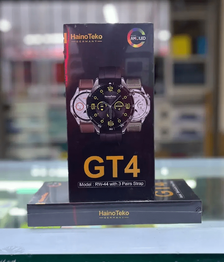 ⌚ Hainoteko Smartwatch Series | GT4 / RW-47 / RW-32 / RW-68 | 3 Straps Included 🏃‍♂️💼