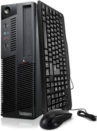 Lenovo ThinkCentre M91P Desktop Computer PC, 3.20 GHz Intel i5 Quad Core Gen 2, 4GB DDR3 RAM, 250GB SATA Hard Drive, Windows 10 Home 64bit (Renewed)