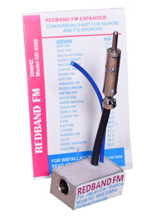 Car FM Radio Redband Frequency Band Expander