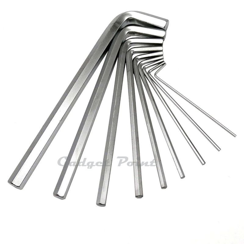 Hex Allen Key Wrench Set T10-T50 9PCs