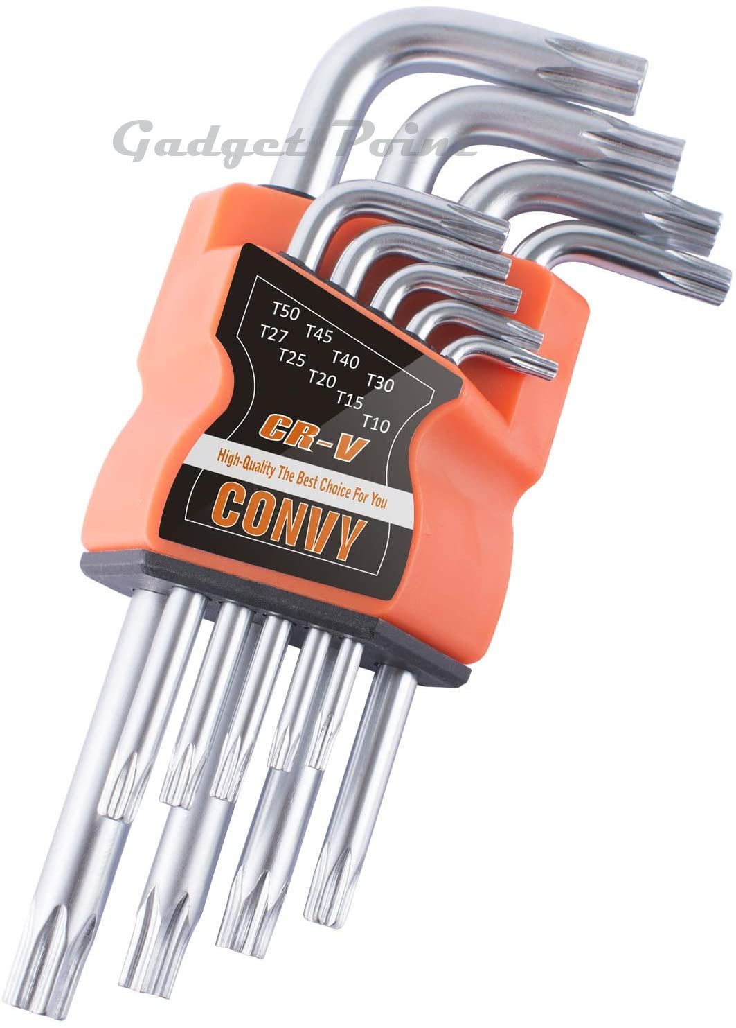 Torx Allen Key Wrench Set With Hole T10-T50  9PCs