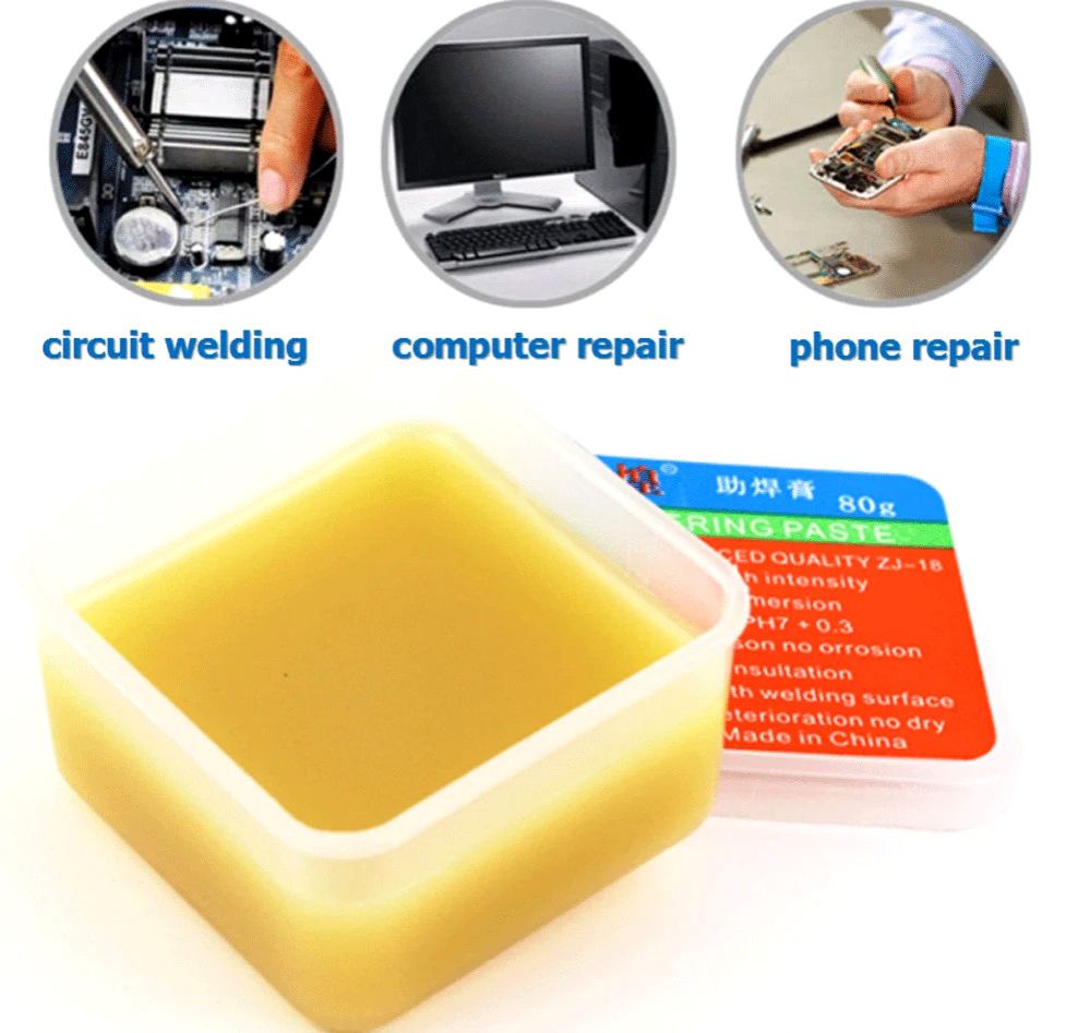 Soldering Flux Paste Solder Oil For Repair of Mobile Phones 80g