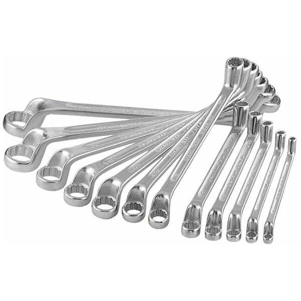 8Pc Double Ring Spanner/Wrench Set