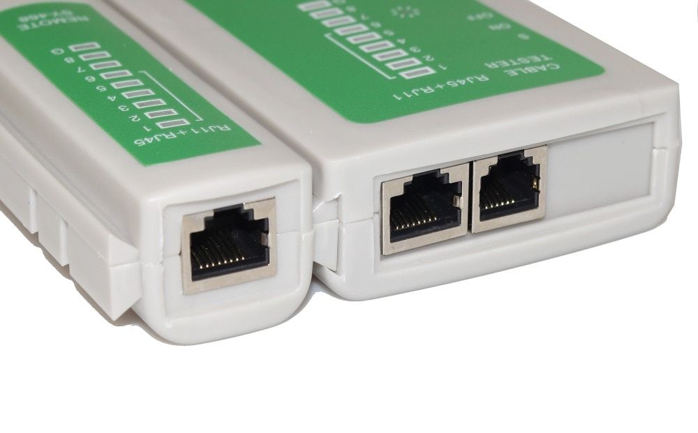 Professional Network Cable Tester RJ45 RJ11 LAN Cable Tester