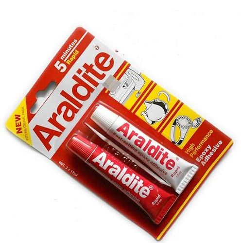 Araldite Glue Epoxy Adhesive Bonding Agent Clear