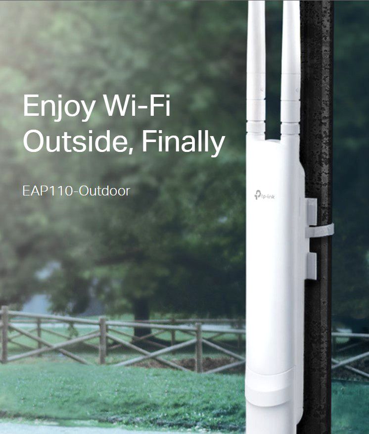 EAP110-Outdoor 300 Mbps Outdoor Wi-Fi Access Point 2.4Ghz