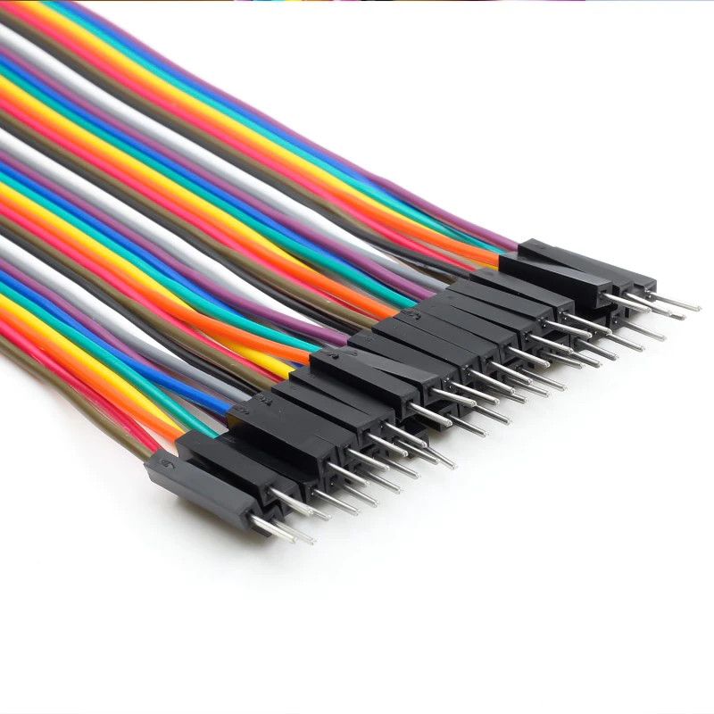 40pcs 20cm Male To Male Jumper Wire For Arduino
