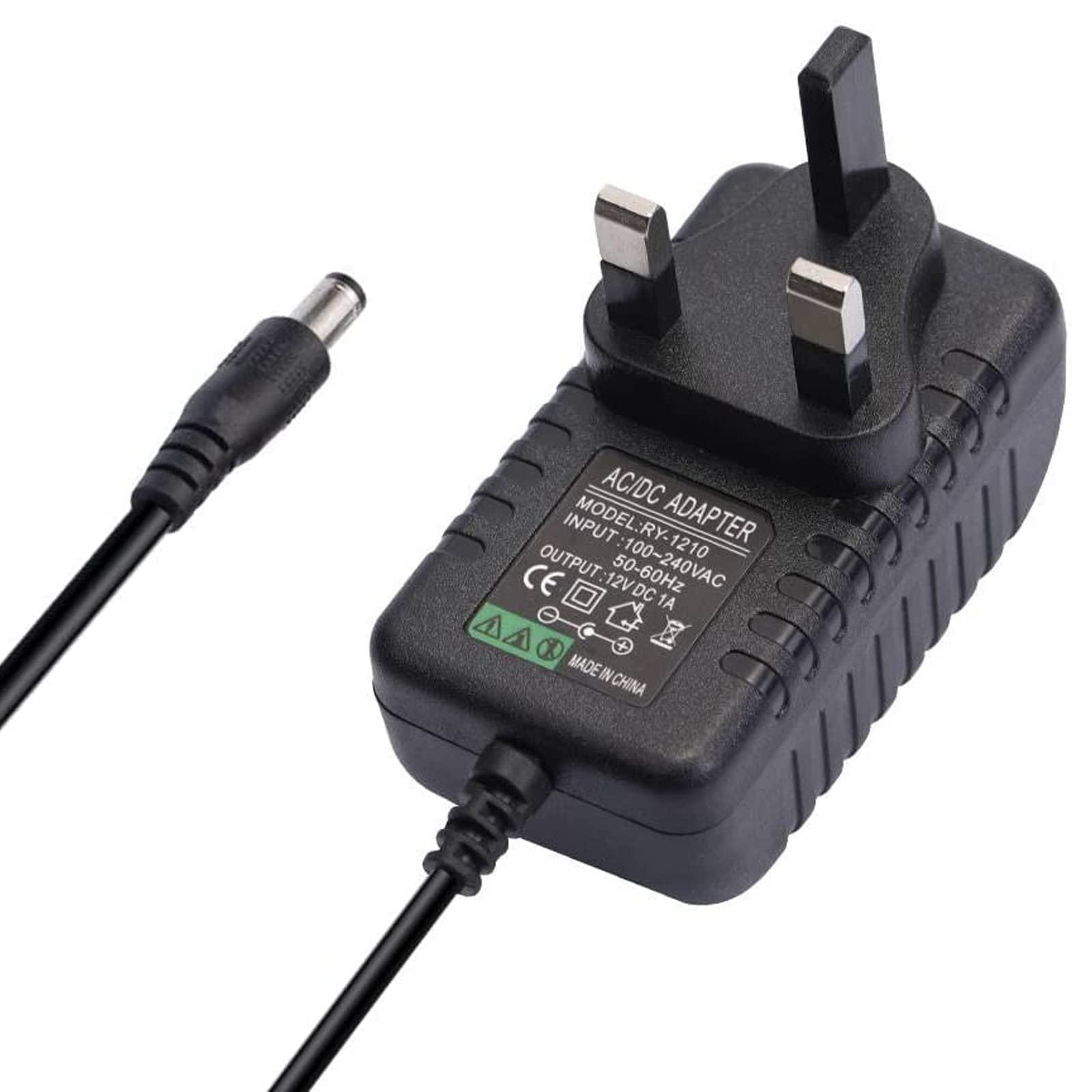 AC DC Power Adaptor 12V 1A 2A Power Supply UK Plug
