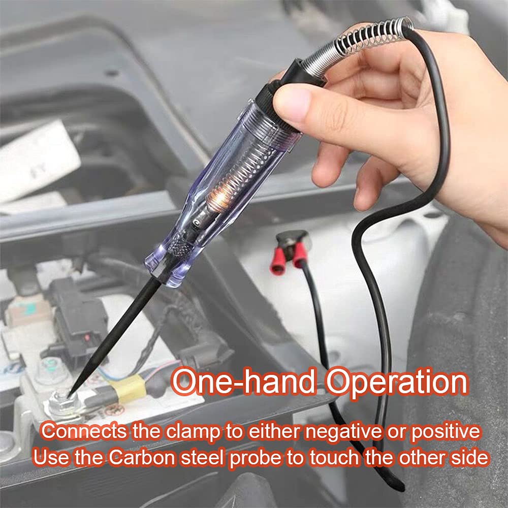 Heavy Duty Car DC Voltage tester 6V 12V 24V Diagnostic Tool