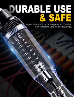 Heavy Duty Car DC Voltage tester 6V 12V 24V Diagnostic Tool
