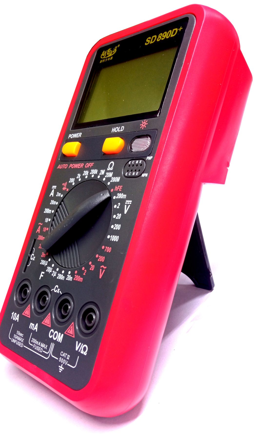 Professional Digital Multimeter AC/DC VoltMeter Ammeter Ohmeter SD890D+