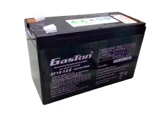 Gaston 12V 7.2Ah Rechargeable Sealed Lead Acid UPS Battery