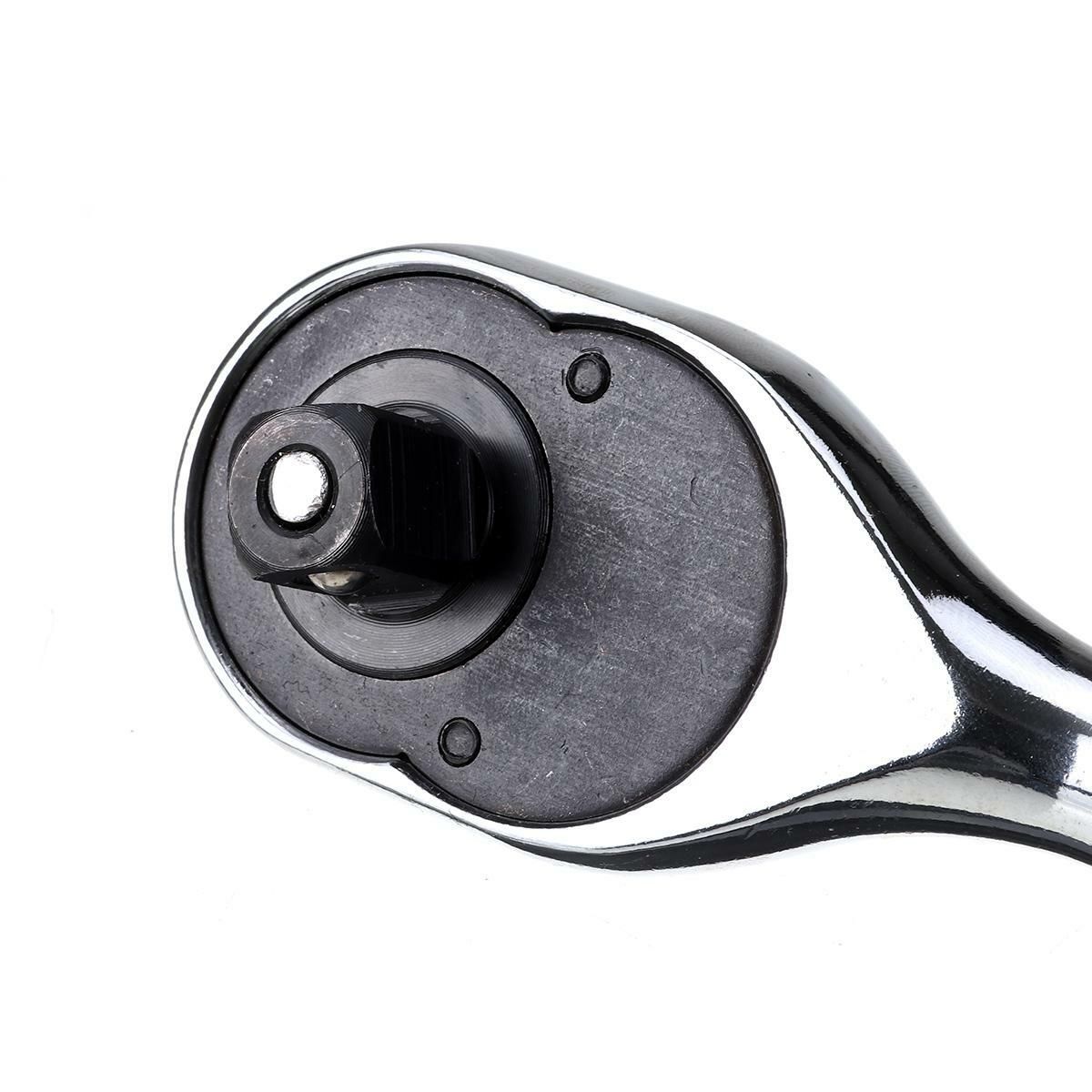 12Pcs Ratchet Handle Socket Spanner Set in Lockable Box