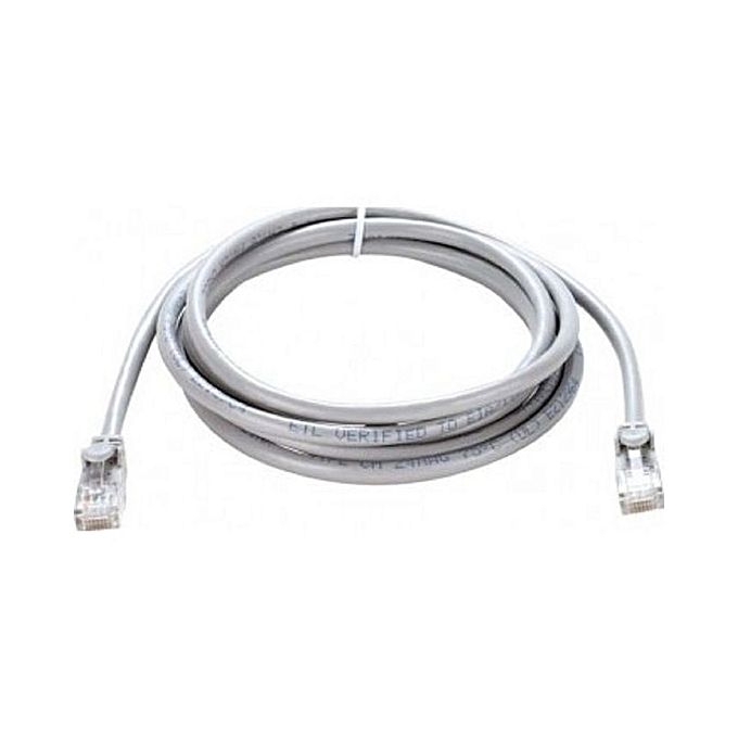 Ethernet Cable RJ45 Cat5e Lan Cable UTP RJ45 Network Cable Compatible Patch Cord for Modem / Router / Switch 2M